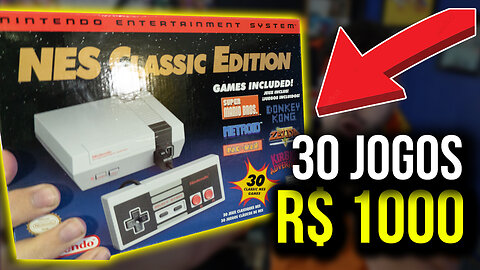 COMPREI um NINTENDO MINI por R$1000 (NÃO VALE A PENA?)