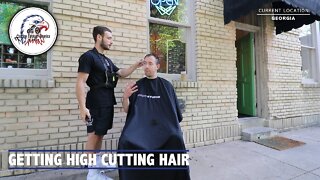 Getting High Cutting Hair