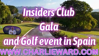 Insiders Club Gala and Golf event in Spain with Charlie Ward, Paul Brooker & Mahoney