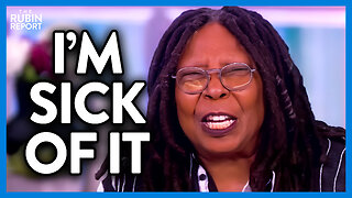 'The View's' Whoopi Goldberg Has an On-Air Meltdown Defending Woke | DM CLIPS | Rubin Report