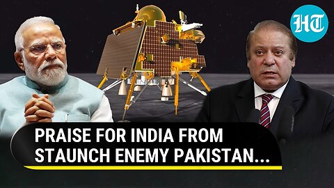 'India On Moon, Pak Nowhere': Ex-PM Nawaz Sharif's Big Praise For Chandrayaan-3 | Watch