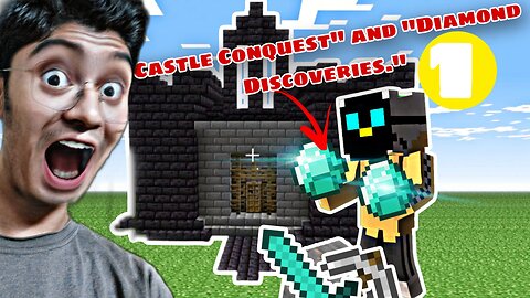 "🔥 Epic Survival Series: Building a Castle, Finding Diamonds & Crafting Dreams in Minecraft