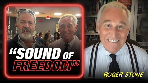 President Trump Holds Meeting with Mel Gibson After “Sound of Freedom” Tops Box Office—Film to Play at Trump’s New Jersey Complex! | Roger Stone on The Alex Jones Show (7/11/23)