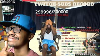 UBLEGEND REACTS TO KAI CENAT HITTING 300K SUBS ON TWITCH