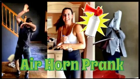 Air Horn Prank Compilation New - Try Not To Laugh - Funny Clips