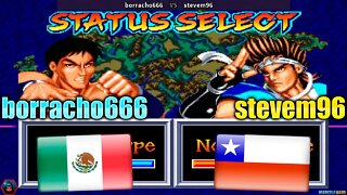 World Heroes 2 Jet (borracho666 Vs. stevem96) [Mexico Vs. Chile]