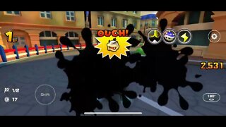 Mario Kart Tour - Paris Promenade R Gameplay