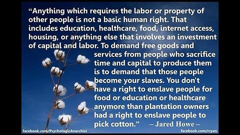 Jared Howe Quote (just 1 modern enslavement attempt) version