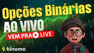 Binomo - Operando Opções Binárias ao Vivo