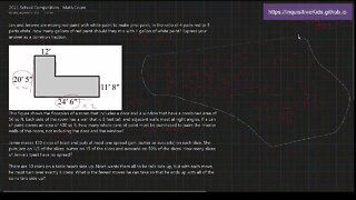 2021 School Competition - Math Count