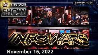 Trump Announces 2024 Presidential Run, Republicans Win House of Representatives, Dems Push WW3! – ALEX JONES SHOW 11/16/22