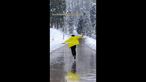 Snowfall in Pakistan Gilgit-Baltistan