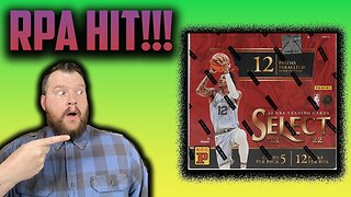 Unboxing the 2021 Panini Select TMALL Basketball Hobby Box! - NICE RPA HIT!