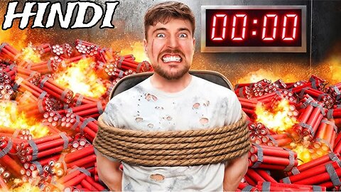 In 10 Minutes This Room Will Explode In Hindi Dubbed || MrBeast