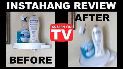 Instahang Review: As Seen on TV Rotating Corner Shelf