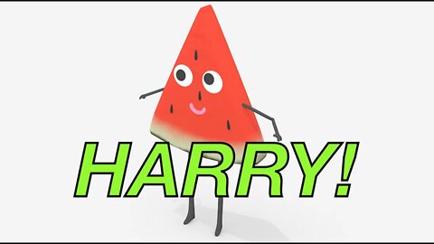 Happy Birthday HARRY! - WATERMELON Birthday Song