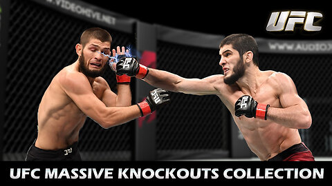 Most Massive Knockouts In UFC Collection