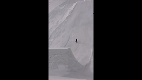 Just hit a sick jump at the US Open in Vail, Colorado. The view from up here is insane!