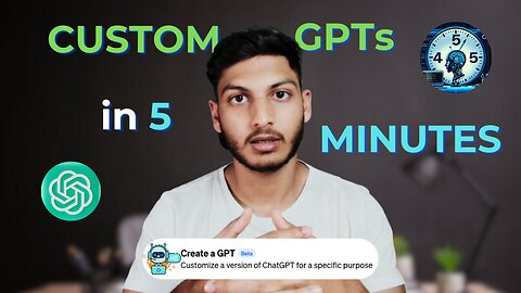 I Built TWO Custom GPTs LIVE in 5 Minutes (NEW OpenAI GPTs Tutorial)