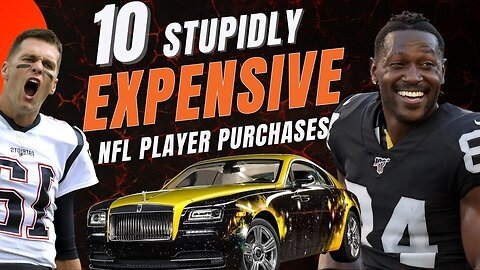 NFL Stars Spending Crazy Money! Top 10 Most Expensive Purchases Made by NFL Legends