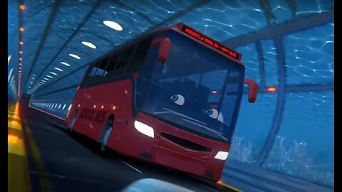 The Wheels On The Bus Undersea, fast cars cartoons for Kids