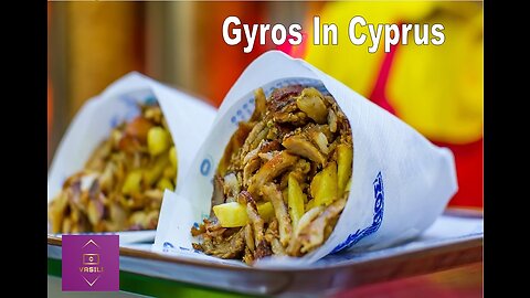 Greek Food - Gyros In Cyprus