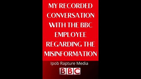 My Conversation With a BBC Customer Care Staff, LISTEN! | Jan 22, 2022