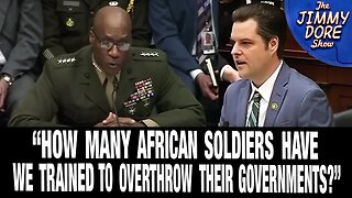 U.S. General Confronted For Overthrowing 11 African Governments Since 2008