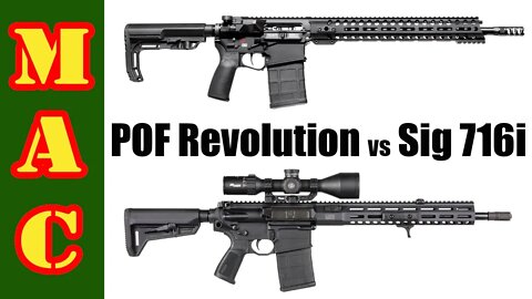 Expensive vs. Inexpensive: POF Revolution DI vs. Sig 716i