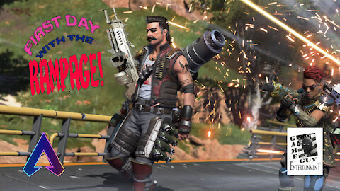 APEX LEGENDS RaZoR's 1st DAY WITH THE RAMPAGE RANKED VIDEO GAME PLAY
