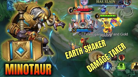 EARTH SHAKER! DAMAGE TAKER! Mythic Ranked Minotaur