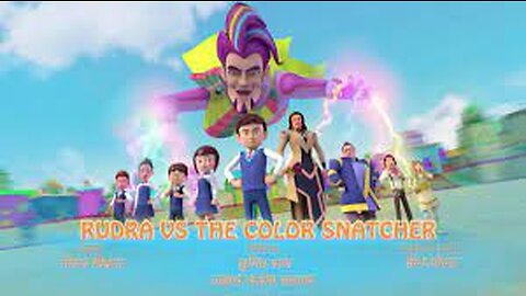 Rudra Vs The Color Snatcher | New Full Movie in Hindi 2023 | Rudra Cartoon New Movies | My Cartoon