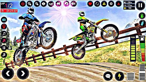 GT Bike Mega Ramp Racing Simulator 3D - Improssible Stunt Bike Rider - Android GamePlay