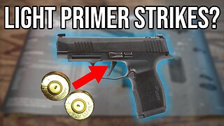 Sig P365 / P365XL Light Primer Strike Fix