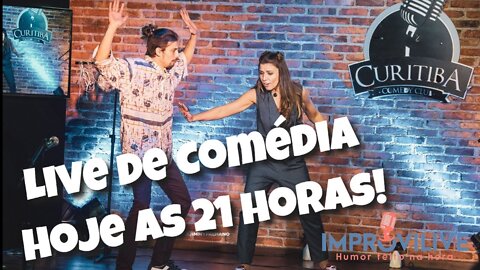 SHOW DE COMÉDIA ONLINE - Improvilive #21 - Jogos de Improviso