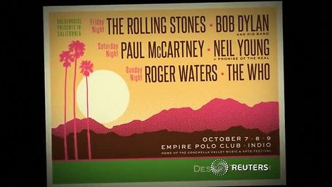 Stones, Dylan, McCartney confirmed for festival