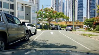 DRIVING IN AUSTRALIA - Gold Coast | Chevron Island