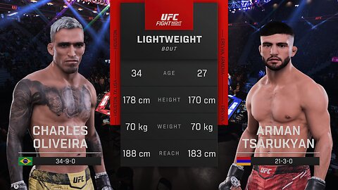 Charles Oliveira Vs Arman Tsarukyan UFC 300 Lightweight Prediction