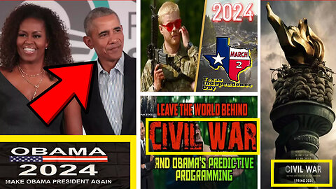 1 Hour Ago: RED ALERT!!! 2024 Leave The Wordl Behind and the Civil War Movie NOW
