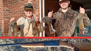 Squirrel Hunting with My Grampa's Shotgun!!