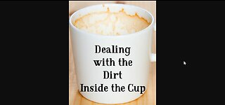 Clean the inside of your cup