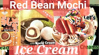 Red Bean Mochi Cream Ice Cream