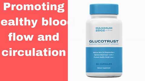 GLUCOTRUST- Blood Sugar Supplement -Gluco Trust-Glucotrust Reviews-(KNOW!)