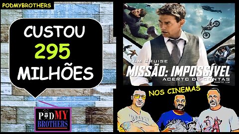 "MISSÃO IMPOSSÍVEL - ACERTO DE CONTAS" É A DICA DE FILME DE HOJE