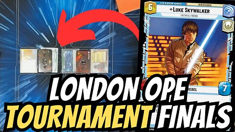 Star Wars Unlimited Boba Fett (Command) VS Luke Skywalker (Command) - London OPE Tournament Finals