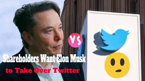 Shareholders Want Elon Musk to Take Over Twitter | Crypto Mash News | Elon Musk vs Twitter #shorts