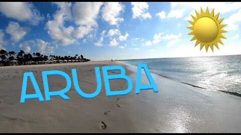 Enjoy the Serenity of an Aruba Beach - Sights and Sounds to stimulate the senses!