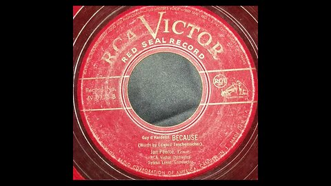 Guy D'Hardelot, Jan Peerce, RCA Victor Orchestra - Because