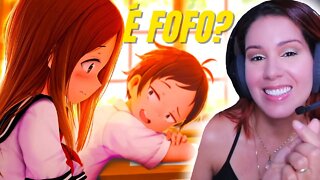 Teasing Master Takagi-san Movie | “Se você corar, você perde” Reaction Trailer Oficial |