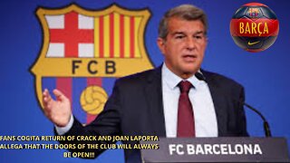 THE DREAM OF THE RETURN OF THE CRACK OF BARCELONA....